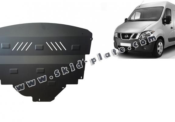 Steel skid plate for Nissan Interstar