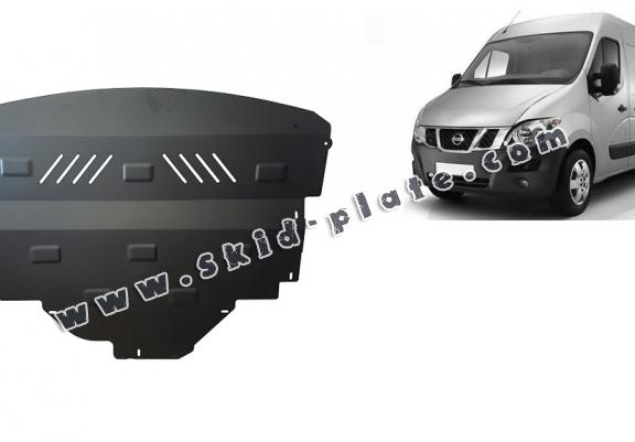 Steel skid plate for Nissan NV400