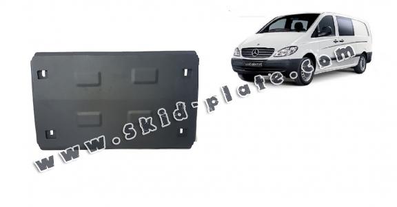 Steel skid plate for  Mercedes Vito W639 - 2.2 D 4x2, 4x4