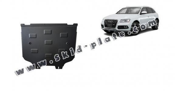 Steel gearbox skid plate for Audi Q5
