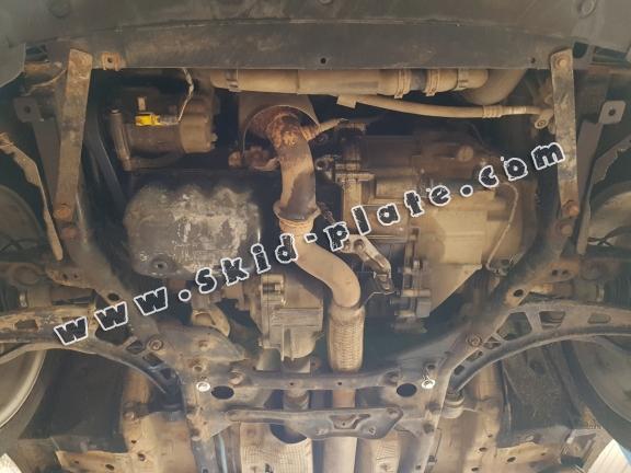 Steel skid plate for the protection of the engine and the gearbox for Mini Countryman R60