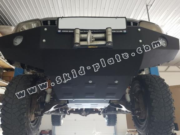 Steel skid plate for Toyota Land Cruiser J90 / J95