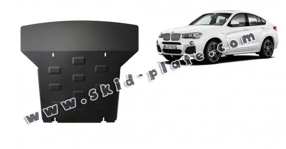 Steel skid plate for  BMW X4 F26
