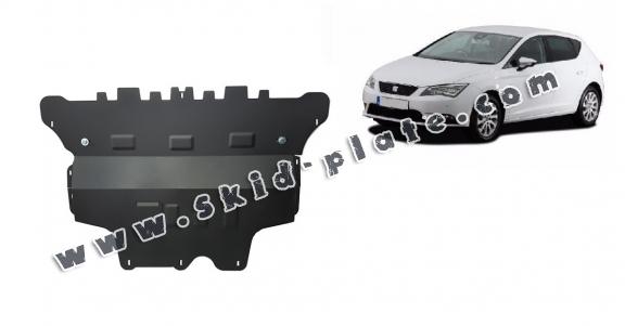 Steel skid plate for Seat Leon Mk3 - Automatic gearbox