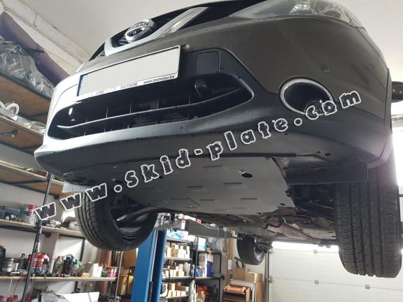 Steel skid plate for Nissan Qashqai J11