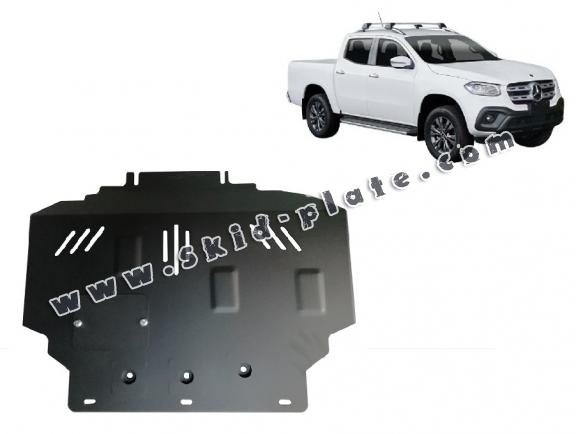 Steel skid plate for Mercedes X-Class W470