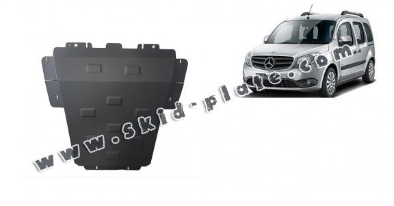Steel skid plate for Mercedes Citan W415