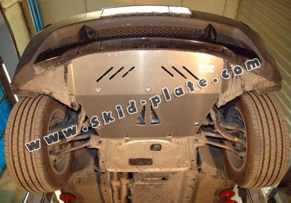 Steel radiator skid plate for BMW X3 E83