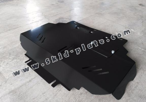 Steel skid plate for Mercedes X-Class W470