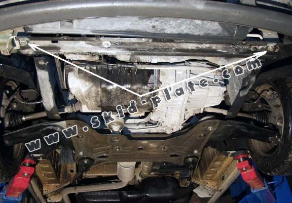 Steel skid plate for Renault Trafic 2 
