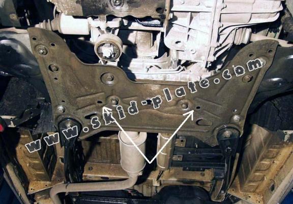 Steel skid plate for Renault Trafic 2 