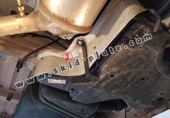 Steel AdBlue tank plate for Man TGE / 18 L