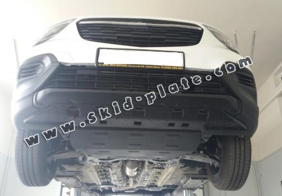 Steel skid plate for Fiat Doblo