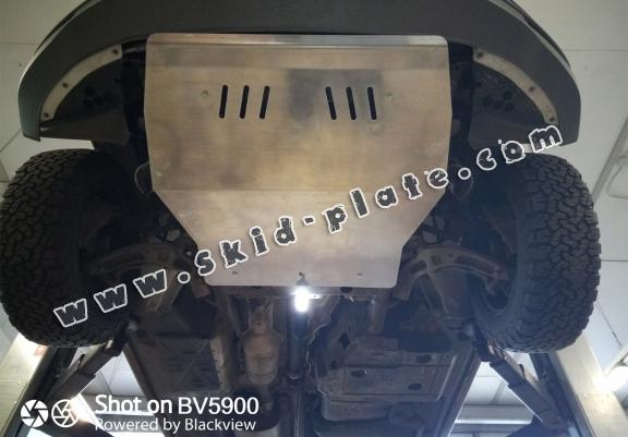 Aluminum skid plate for Volkswagen Transporter T6.1 Caravelle